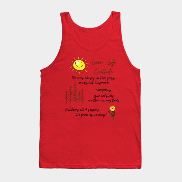 Adult shirt & gear Tank Top by Lovin' Life Outside 